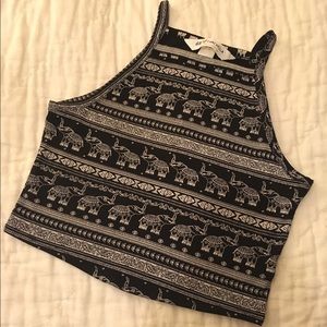 H&M Coachella crop top